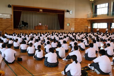 学校の様子 真岡市立真岡西中学校